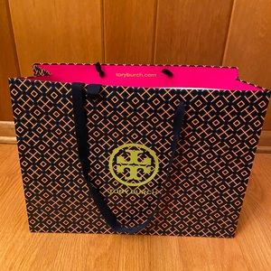 Large Tory Burch shopping bag